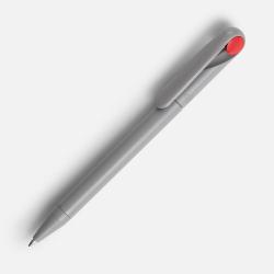 Ручка шариковая Prodir DS1 TMM Dot, серая с красным