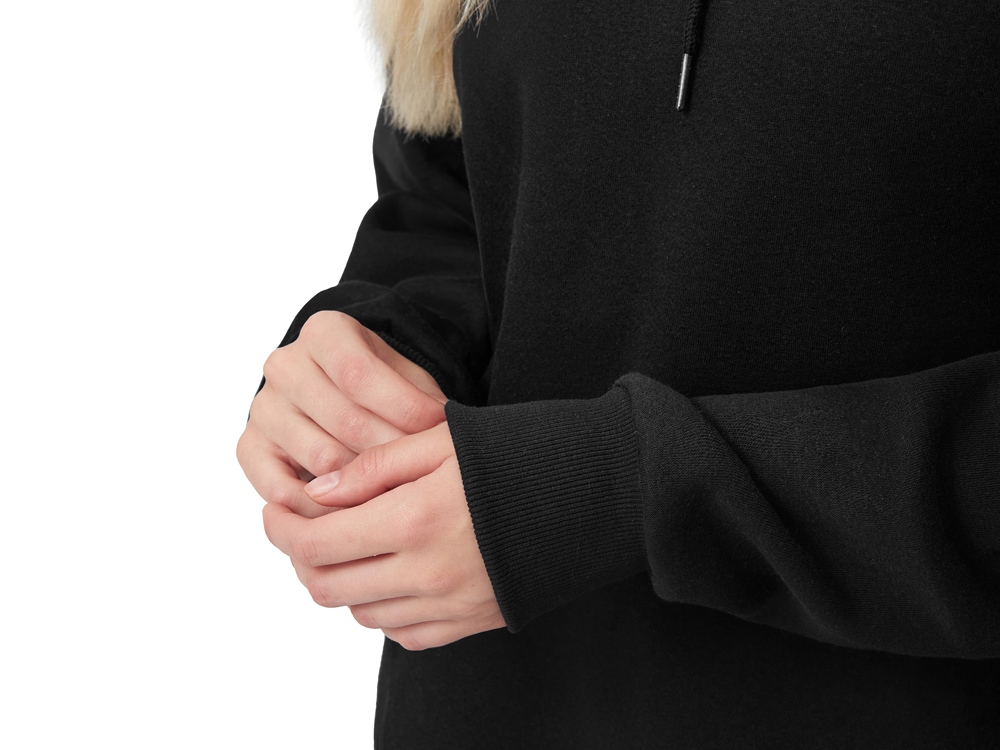 Толстовка с капюшоном Lisbon унисекс, черный