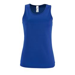 Майка женская Sporty TT Women, ярко-синяя Майка женская Sporty TT Women, ярко-синяя