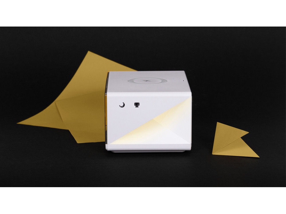 Часы с беспроводным зарядным устройством Rombica Timebox 2, белый (Р) Часы с беспроводным зарядным устройством Rombica Timebox 2, белый (Р)