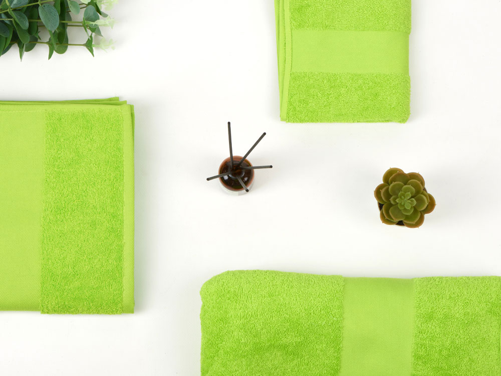 Полотенце Terry S, 450 , зеленое яблоко