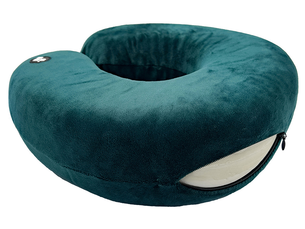 Подушка для путешествий с эффектом памяти Мемо Drowsy Emerald