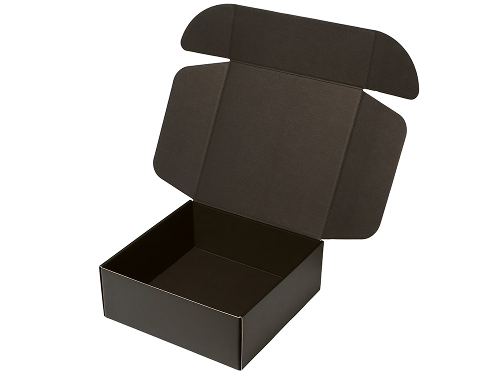 Коробка подарочная Raven, L, черная, вн. размер 260х260х100 мм.