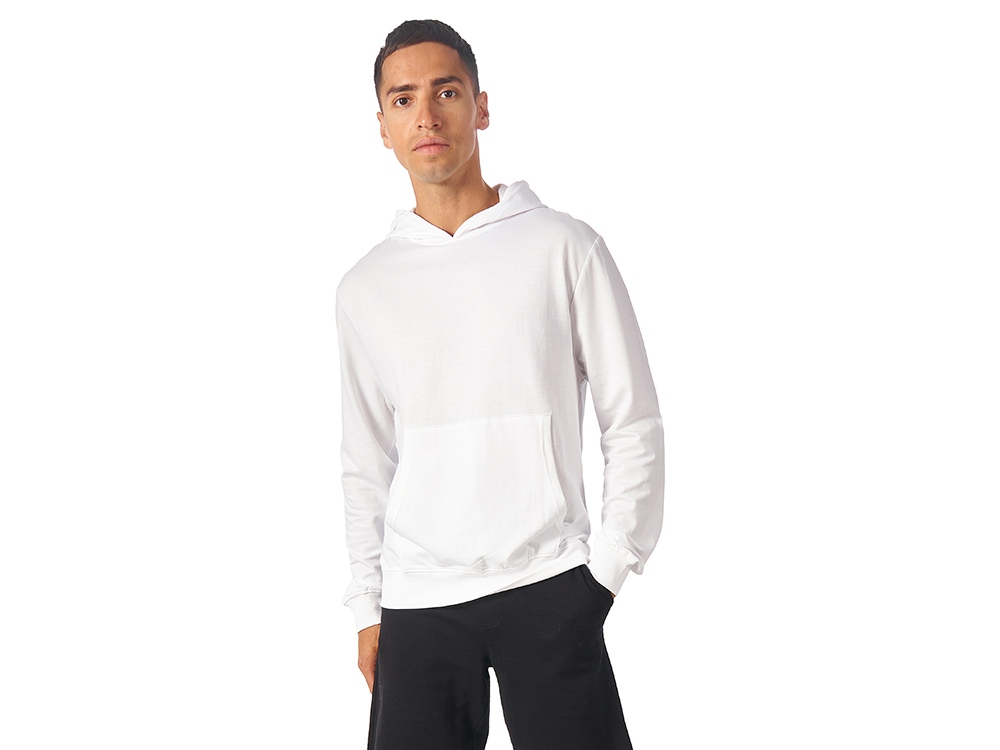 Худи Warsaw, футтер 230гр S, белый Худи Warsaw, футтер 230гр S, белый