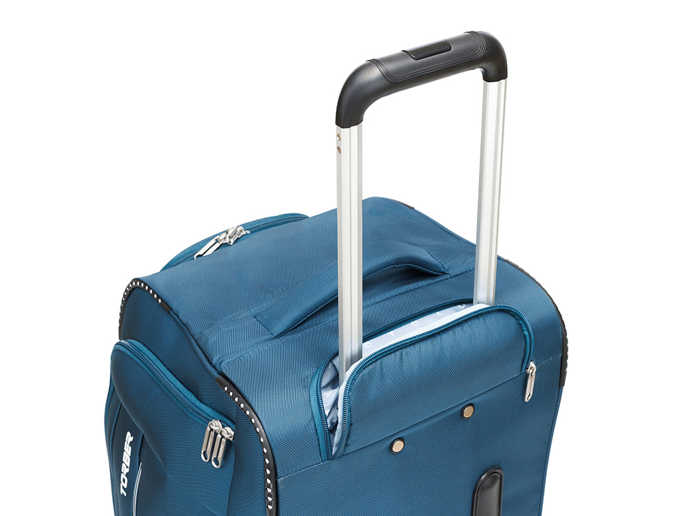 Сумка на колесах TORBER ВИВИ, синий, полиэстер, 69 х 30 х 32 см, 56 л Сумка на колесах TORBER ВИВИ, синий, полиэстер, 69 х 30 х 32 см, 56 л