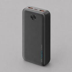 Внешний АКБ NRG Power V2 20000 мА-ч, 2A, 2xUSB, черный, Deppa