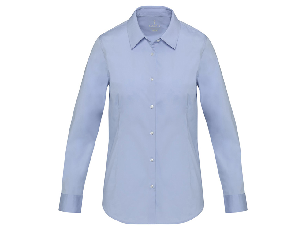 Carnelian женская рубашка из поплина - Голубой