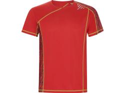 Спортивная футболка Sochi мужская, принтованый красный