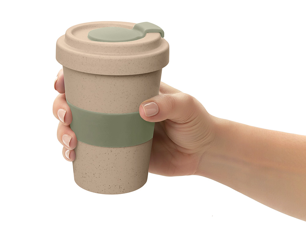 Стакан из пшеничного волокна Flava, olive Стакан из пшеничного волокна Flava, olive