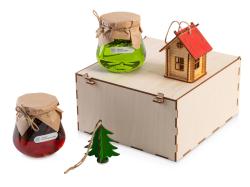 Подарочный набор Decoration Deluxe 2.0 с двумя видами варенья, натуральный