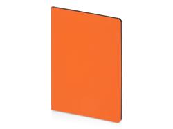 Бизнес-тетрадь А5 Pragmatic Contrast, 40 листов в клетку, оранжевый с темно-серым срезом