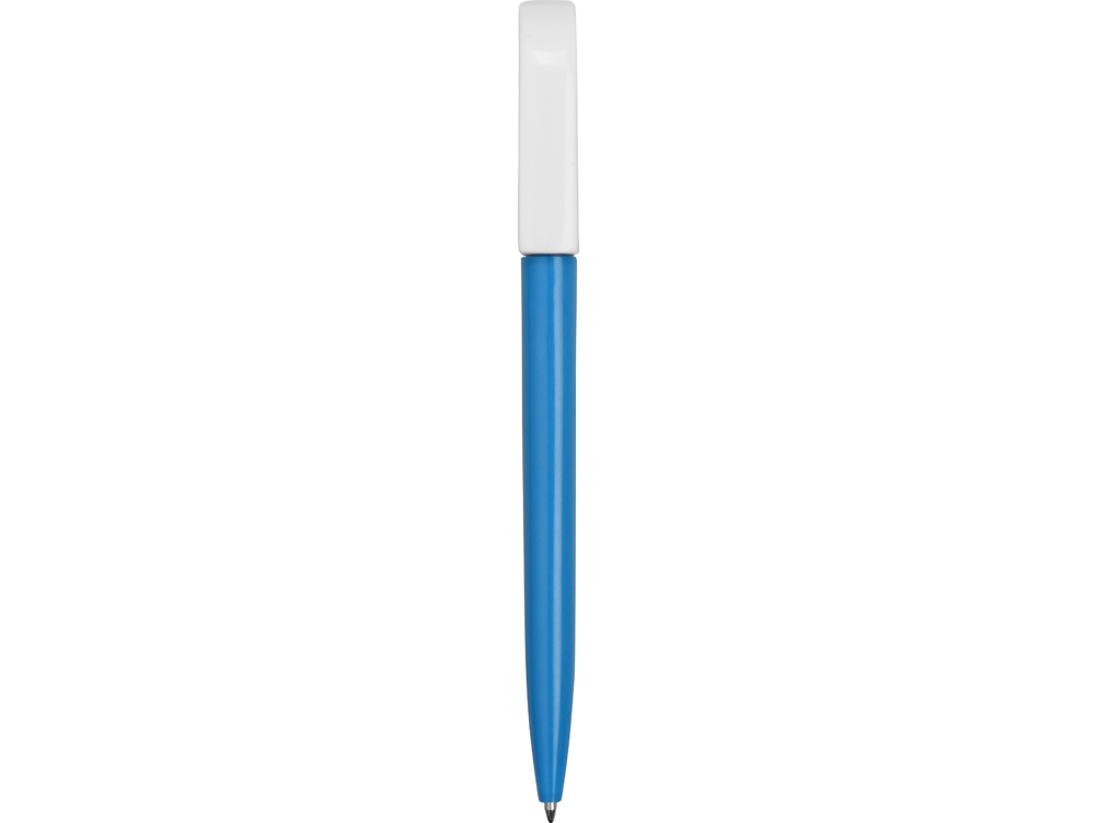 Ручка пластиковая шариковая Миллениум Color BRL, голубой/белый
