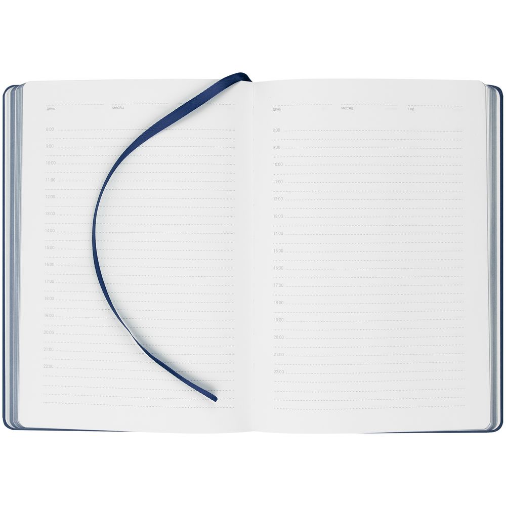 Ежедневник New Factor Metal, темно-синий Ежедневник New Factor Metal, темно-синий