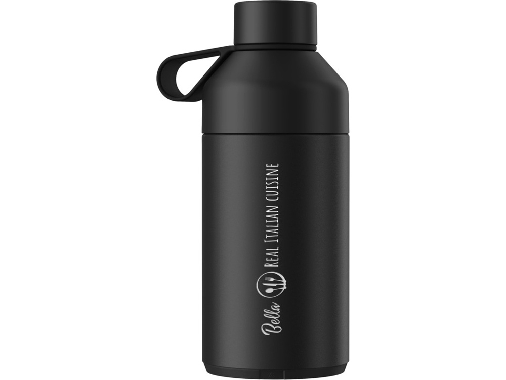 Бутылка для воды Ocean Bottle с вакуумной изоляцией объемом 750 мл, сплошной черный