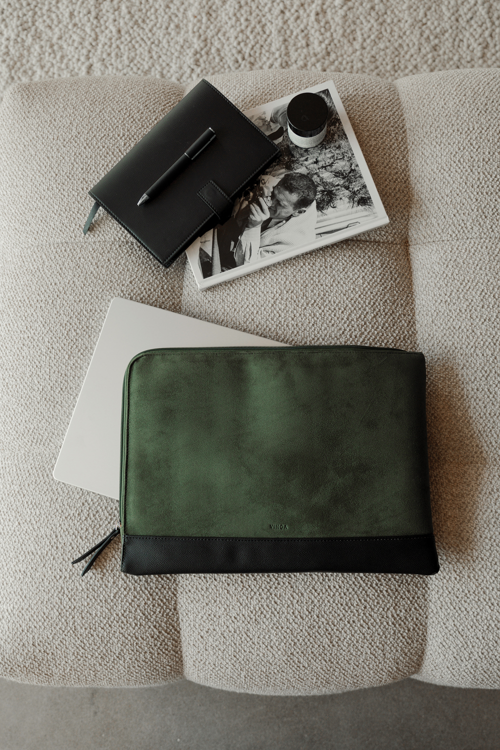 Чехол для ноутбука VINGA Marlow из переработанного полиэстера RCS, 14’’