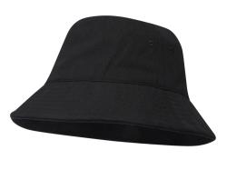 Панама Wicklow из переработанного материала - Сплошной черный