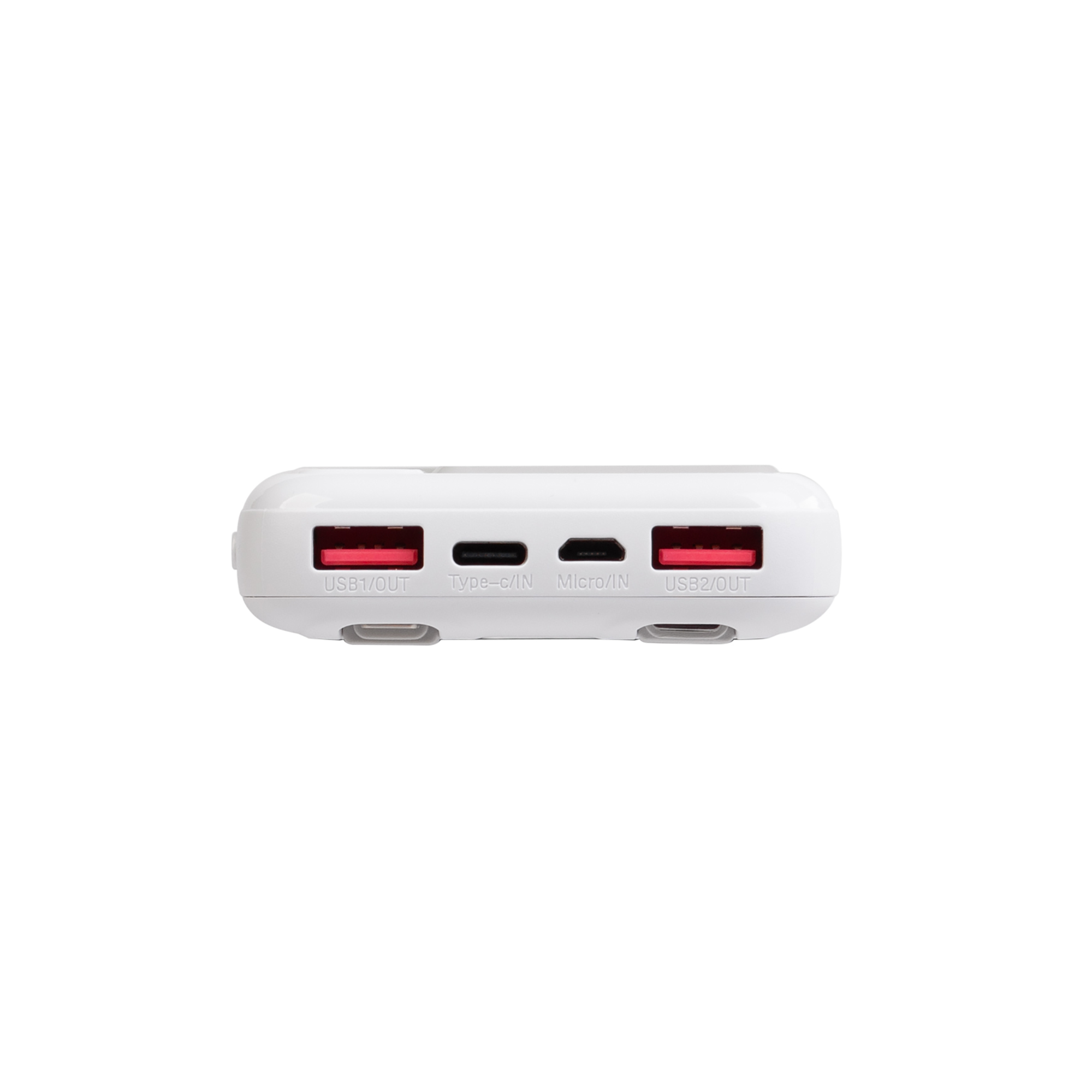 Зарядное устройство "Connect" 10000 mAh со встроенными Type-C/Lightning кабелями Зарядное устройство "Connect" 10000 mAh со встроенными Type-C/Lightning кабелями
