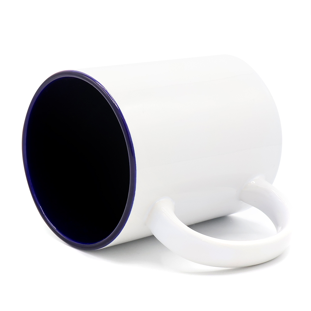 Кружка керамическая Честер, сублимация, синий