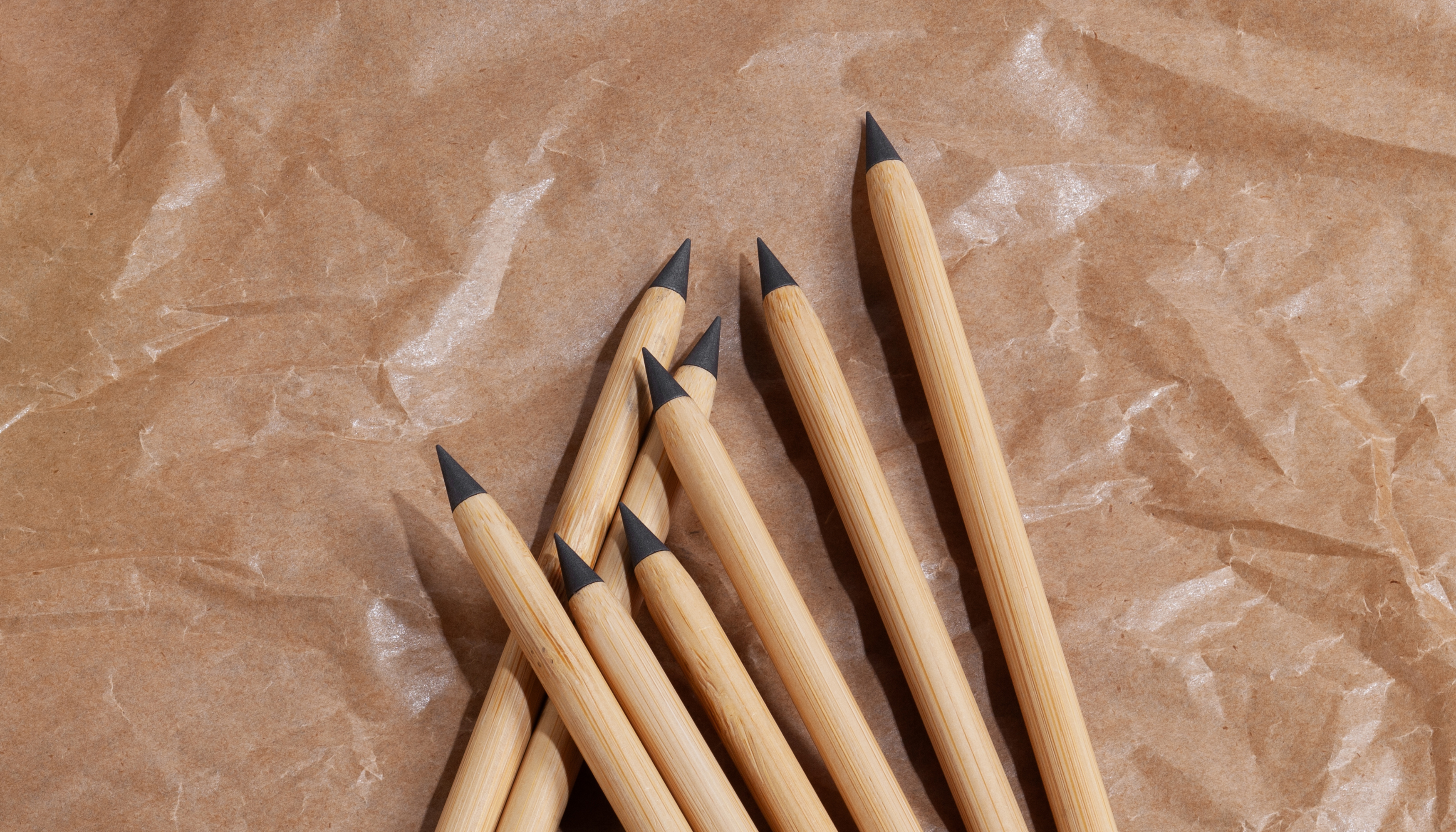 Вечный карандаш "Groot" с ластиком, бамбук Вечный карандаш "Groot" с ластиком, бамбук