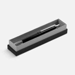 Ручка шариковая Arvent Glossy в футляре, черная Ручка шариковая Arvent Glossy в футляре, черная