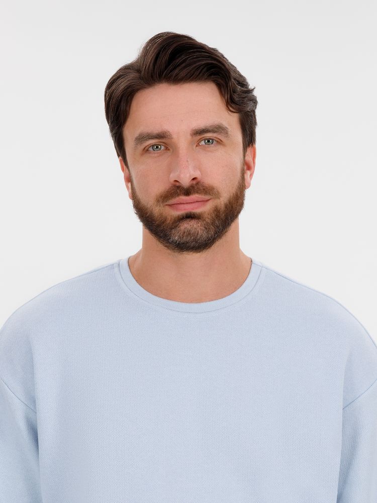 Джемпер с коротким рукавом Siluetti Volumica, светло-голубой