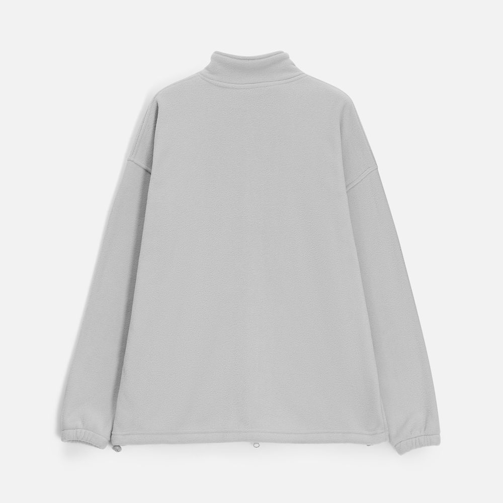 Куртка флисовая унисекс Nebo, светло-серая