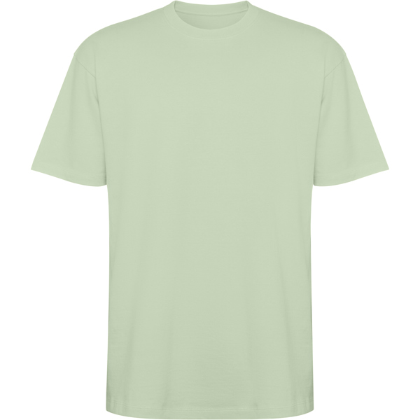 Футболка оверсайз BULL, ТУМАННО-ЗЕЛЕНЫЙ S