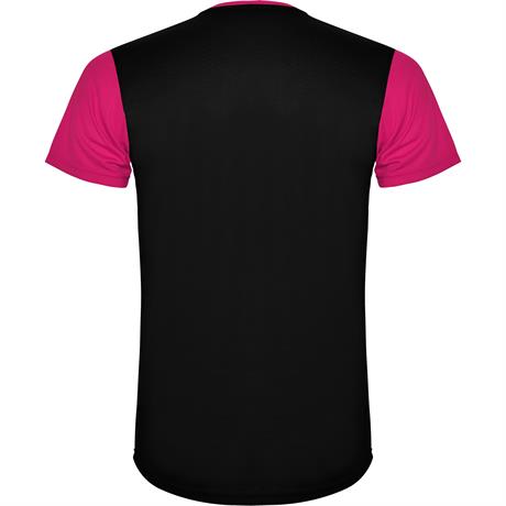 Спортивная футболка DETROIT мужская, ФУКСИЯ/ЧЕРНЫЙ XL