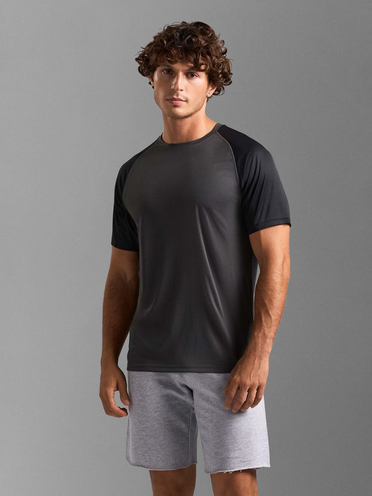 Футболка спортивная унисекс Vortex, белая