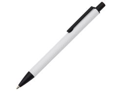 Ручка металлическая шариковая Groove M Recy, белый