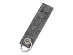 Брелок Felt из RPET-фетра, серый Брелок Felt из RPET-фетра, серый