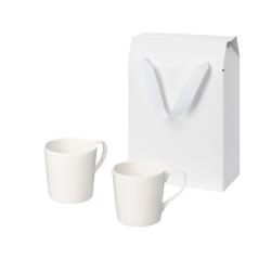 Подарочный набор Siena в коробке-пакете (две фарфоровых кружки)