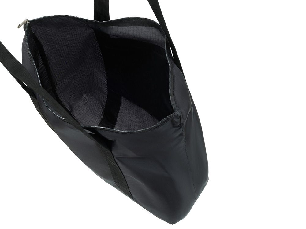 Сумка складная TORBER, черный, полиэстер, 48x33x12 см Сумка складная TORBER, черный, полиэстер, 48x33x12 см