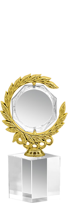 Награда из стекла с фигурой