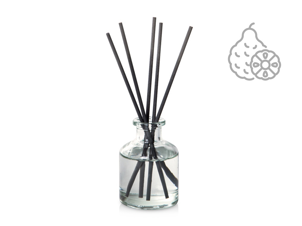 Подарочный набор White light 2.0 с пледом, диффузором, насыпной свечой