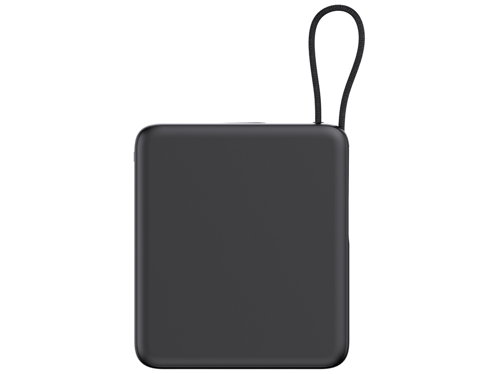 Внешний аккумулятор с подсветкой лого Nex, 5000 мАч, черный