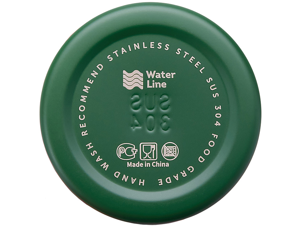 Стальная бутылка Rely, 650 мл, зеленый