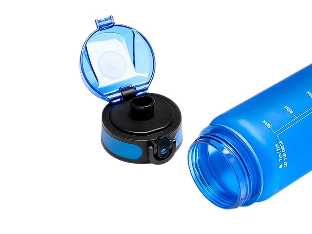 Бутылка спортивная Лэймер, объем 1000 мл, королевский синий Бутылка спортивная Лэймер, объем 1000 мл, королевский синий