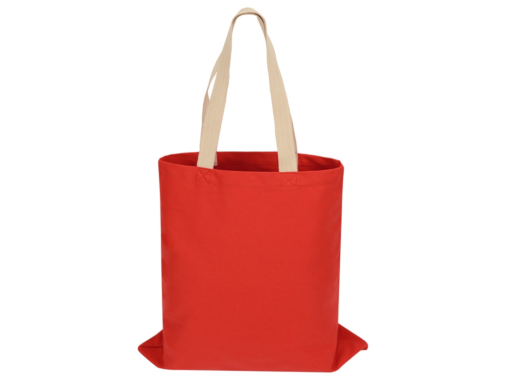 Сумка для шопинга Steady из хлопка с парусиновыми ручками, 260 г/м2, красный (P) Сумка для шопинга Steady из хлопка с парусиновыми ручками, 260 г/м2, красный (P)