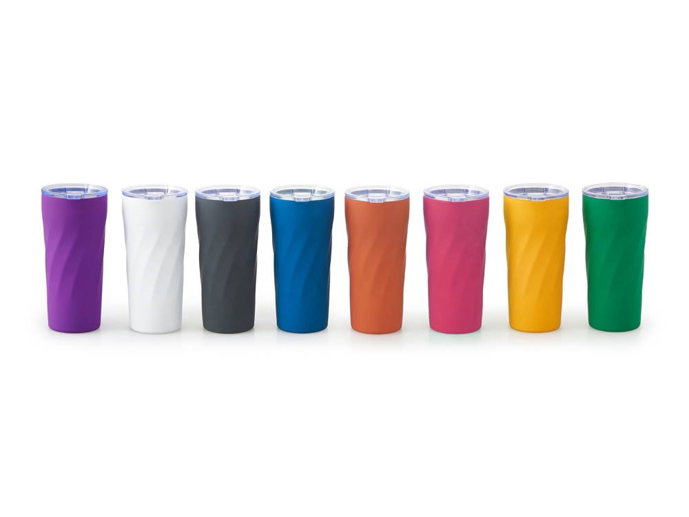 Подарочный набор FAMILY с термосом и термокружкой, красный