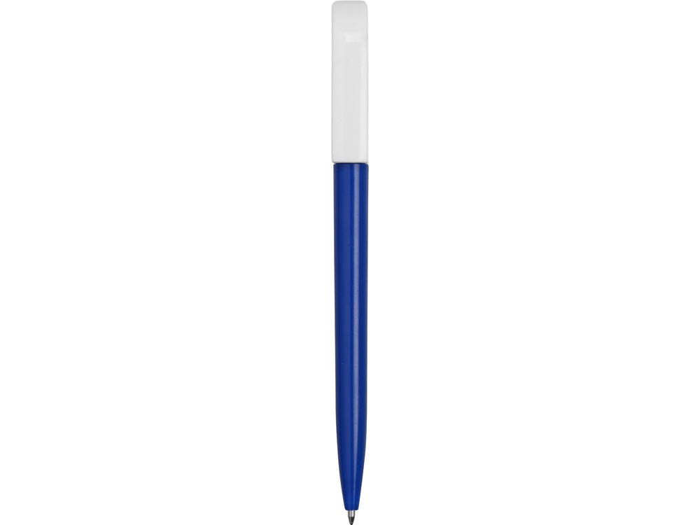 Ручка пластиковая шариковая Миллениум Color BRL, синий/белый