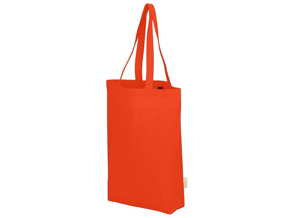 Сумка Fixy из переработанного хлопка с фиксирующей эластичной лентой, красный