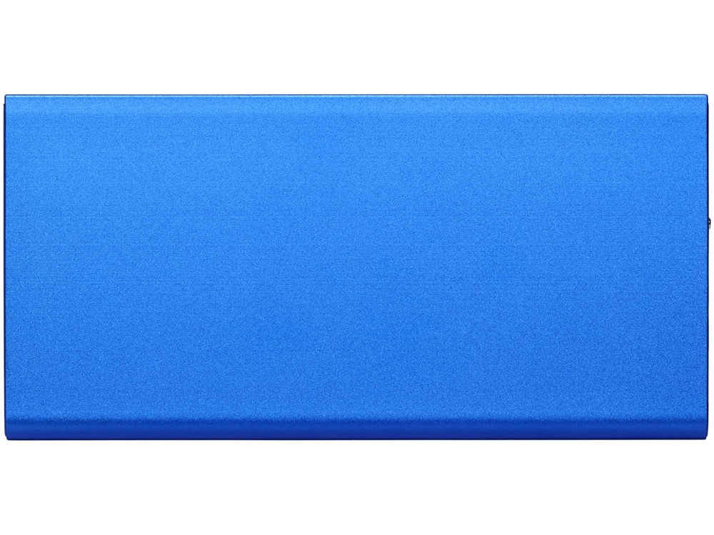 Алюминиевое портативное зарядное устройство Plate 8000 мА∙ч, синий