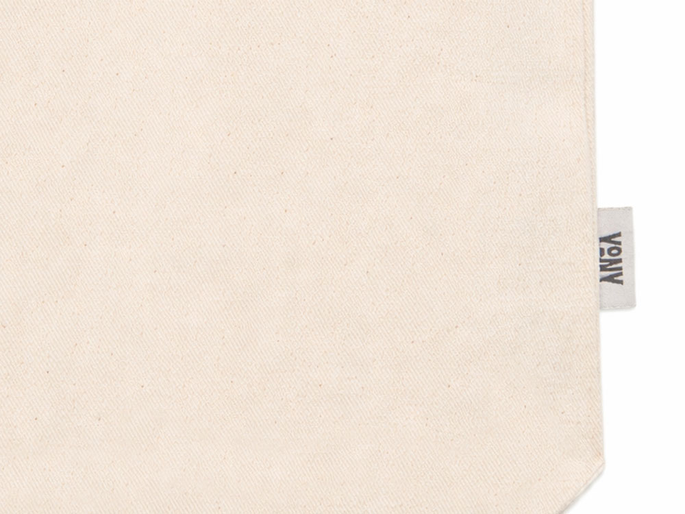 Сумка Твил из хлопка, 210 г/м2, натуральный