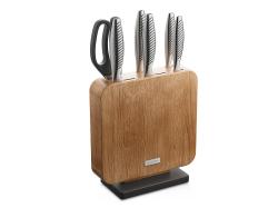 Набор кухонных ножей с блоком, NADOBA, серия VERA Набор кухонных ножей с блоком, NADOBA, серия VERA