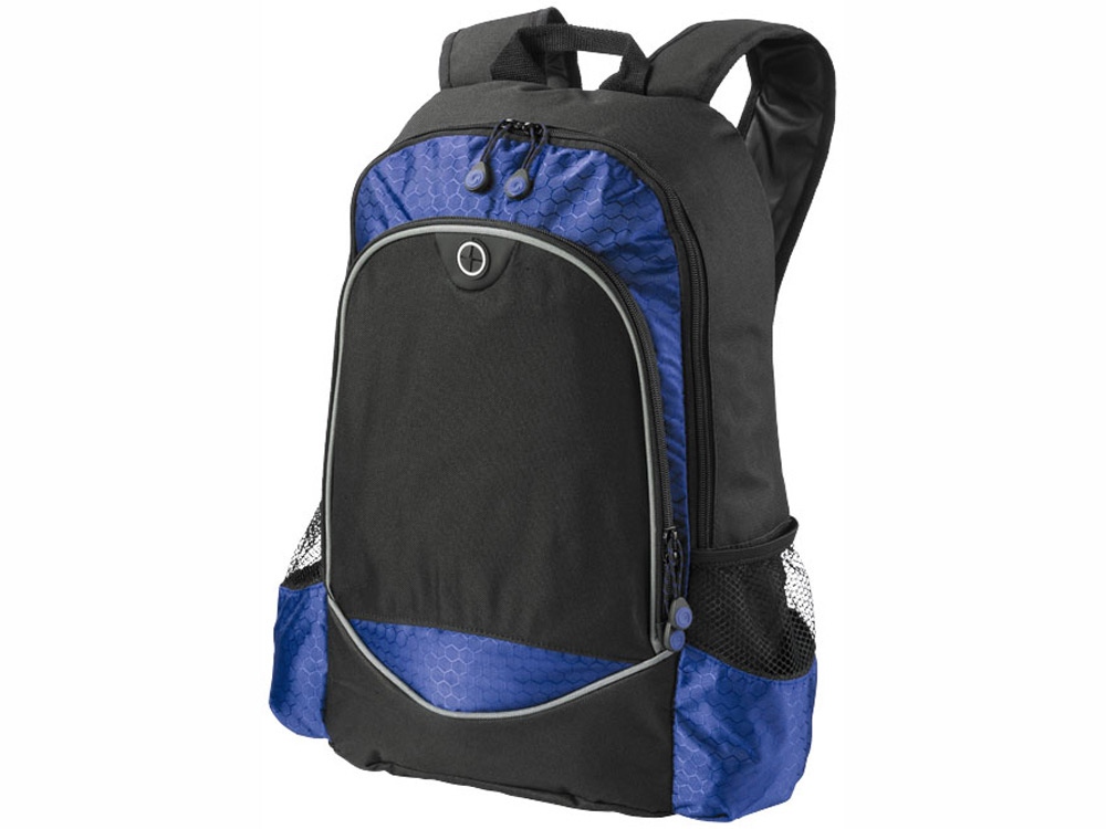 Рюкзак Benton для ноутбука 15, черный/ярко-синий