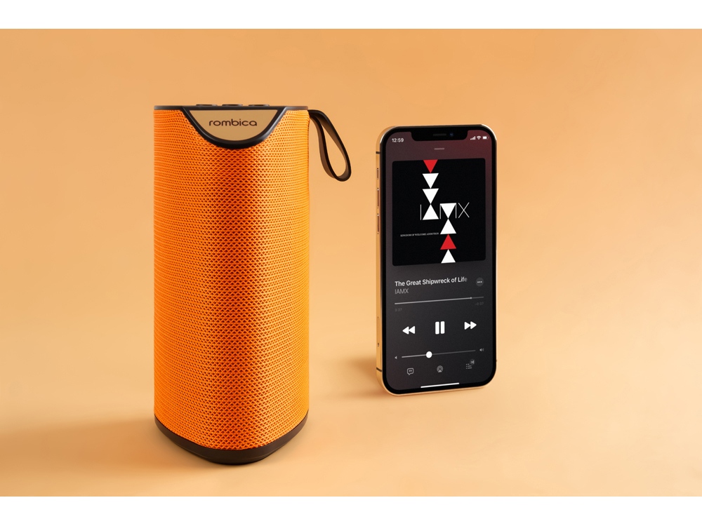 Портативная акустика Rombica mysound Tetria Orange (Р) Портативная акустика Rombica mysound Tetria Orange (Р)