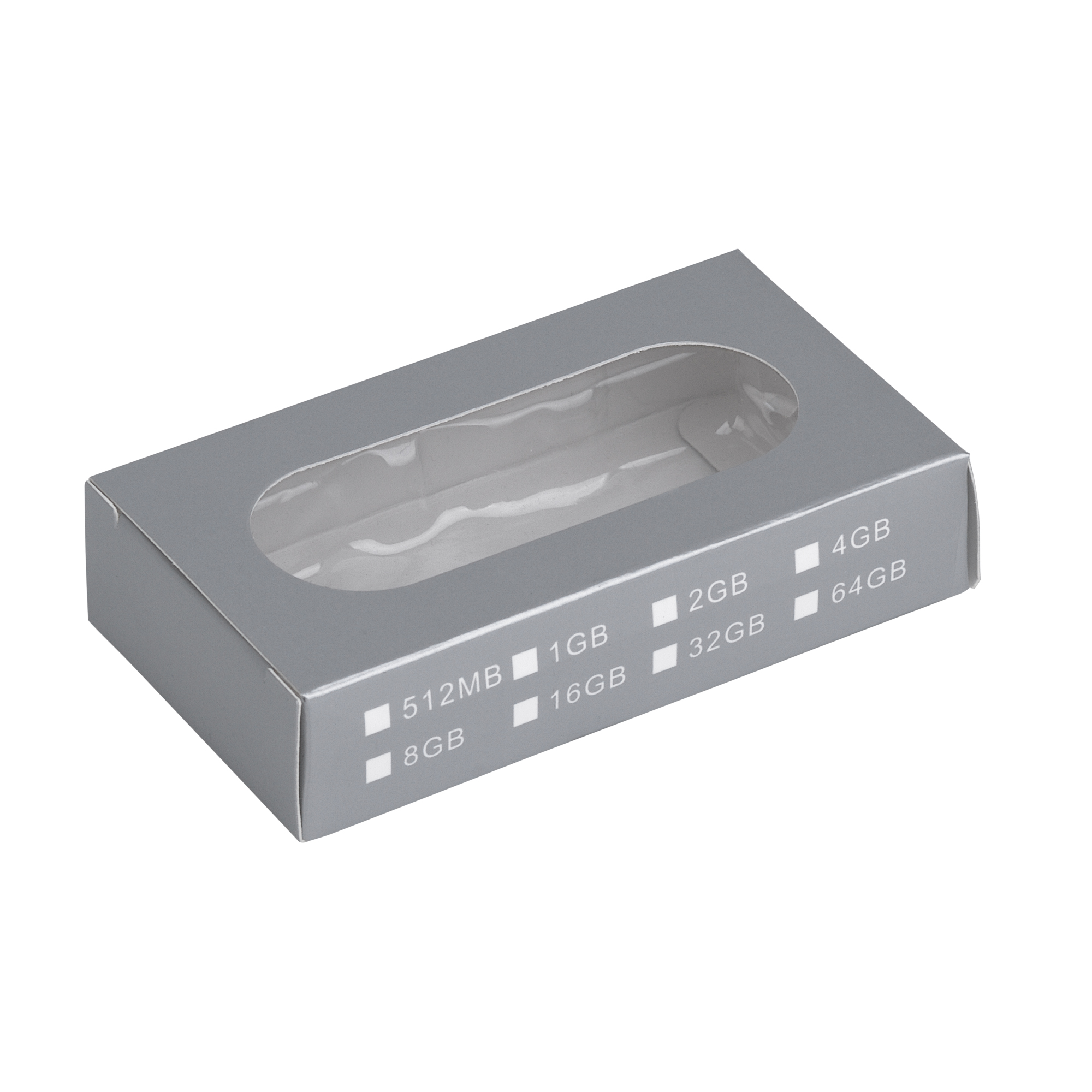 Флеш-карта USB 8GB "Абсолют", белая#