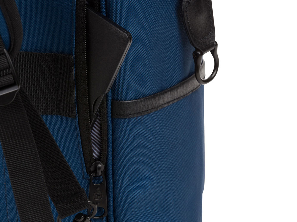 Рюкзак SWISSGEAR 16,5 Doctor Bags, синий/черный, полиэстер 900D/ПВХ, 29 x 17 x 41 см, 20 л
