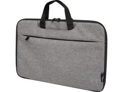 Эко- чехол для ноутбука Libra 2 в 1 из переработанного пластика, серый яркий Эко- чехол для ноутбука Libra 2 в 1 из переработанного пластика, серый яркий